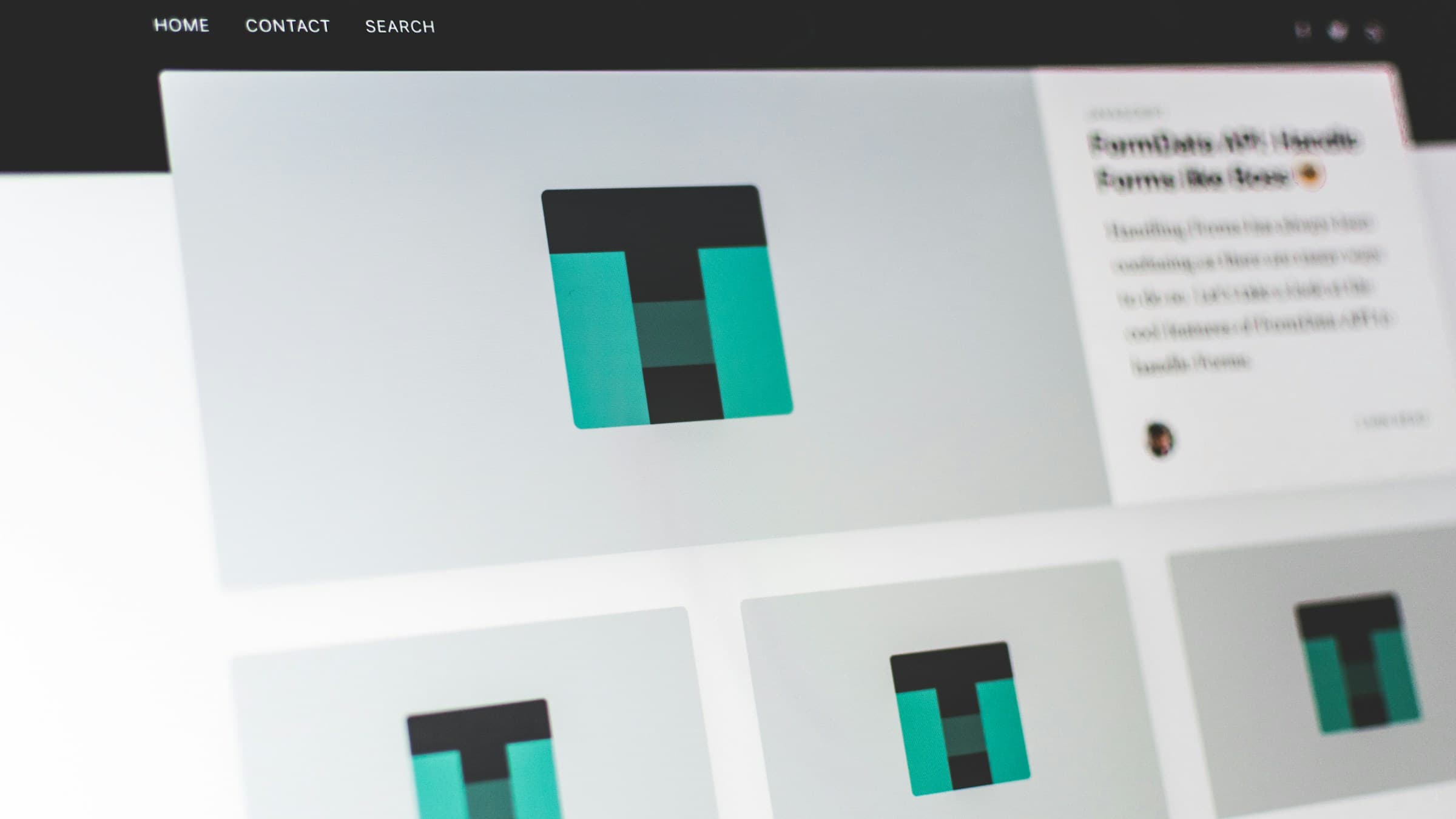 Browser-Tab mit Favicon und ICO-Dateisymbol